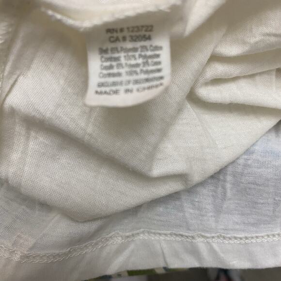 ANTHROPOLOGIE ONE SEPTEMBER Size P WOMEN Top Tank RAG RUFFLE SLEEVELESS KNIT Y2K - Picture 7 of 7